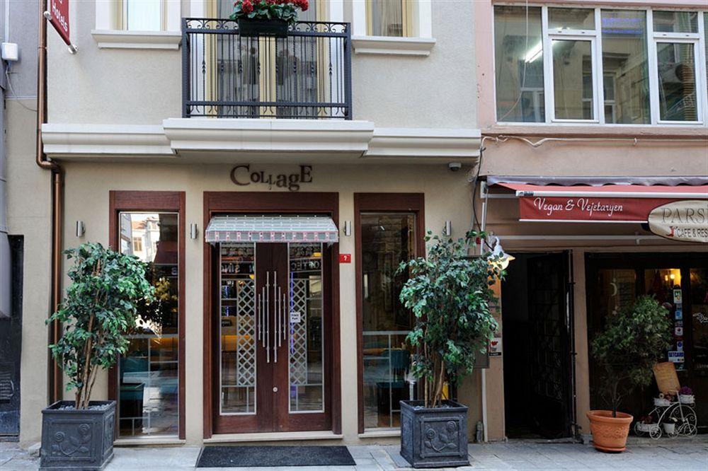 Collage Taksim Hotel Istanbul Exteriör bild