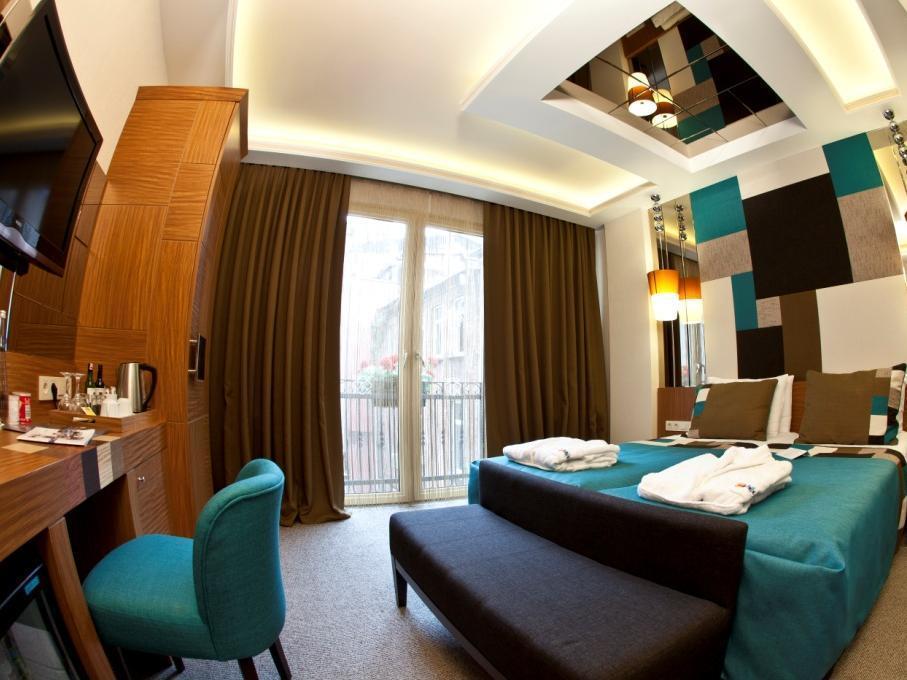 Collage Taksim Hotel Istanbul Exteriör bild
